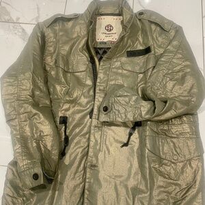 SABIT Vintage Tanoshinde Jacket with Hidden hood Sz 3X